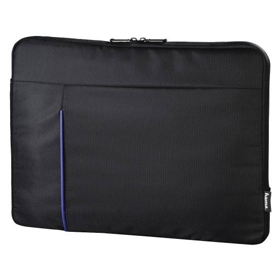 Hama "Cape Town" Notebook Sleeve, up to 40 cm (15.6"), black/blue