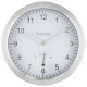 Часовник за баня Hama Aluminium, &Oslash;17 cm, за стена, Сребрист
