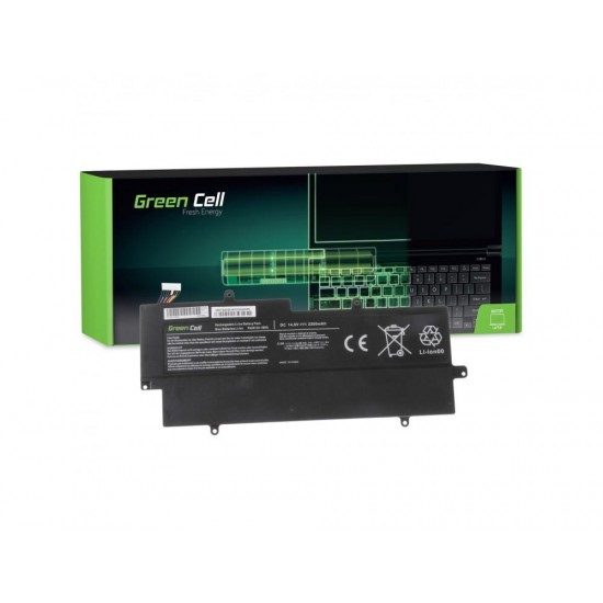Laptop Battery for Toshiba Portege Z830 Z835 Z930 Z935 14.8V 2200 mAh GREEN CELL