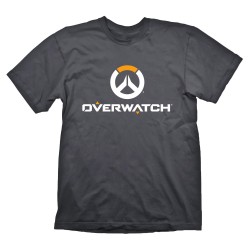 Тениска Gaya Entertainment Overwatch "Logo" White/Orange on Grey, XL