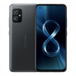 Смартфон Asus Zenfone 8, 5.9" FHD+ 1080 x 2400, Super AMOLED, 120Hz, Qualcomm SM8350 Snapdragon 888 5G Octa-core, 128GB, 8GB RAM, 4000 mAh, Obsidian Black