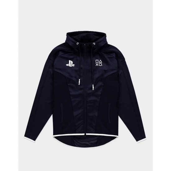 Playstation - Black & White Teq Men's Hoodie - XL