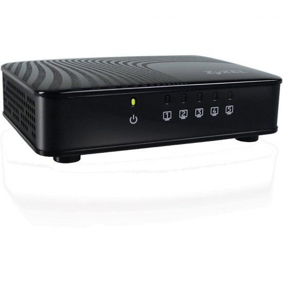 Суич ZYXEL GS-105S, 5 портов, Gigabit Switch ZYXEL GS-105S, 5 Ports, Gigabit