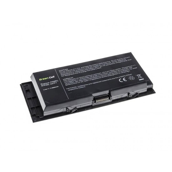 Laptop Battery for Dell Precision M4600 M4700 M4800 M6600 M6700 M6800  11.1V 6600mAh GREEN CELL
