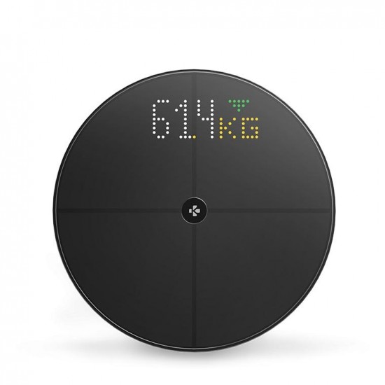 MyKronoz WiFi scale with color display, black