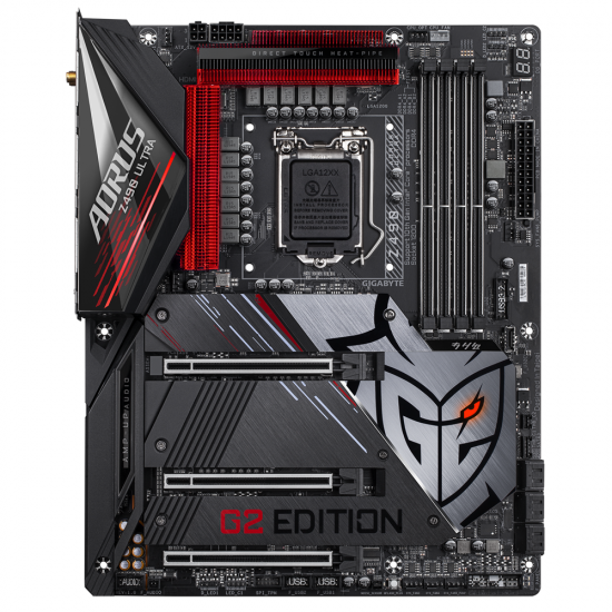 Motherboard GIGABYTE Z490 AORUS ULTRA G2 EDITION socket 1200, Wi-Fi 6, RGB Fusion 2.0