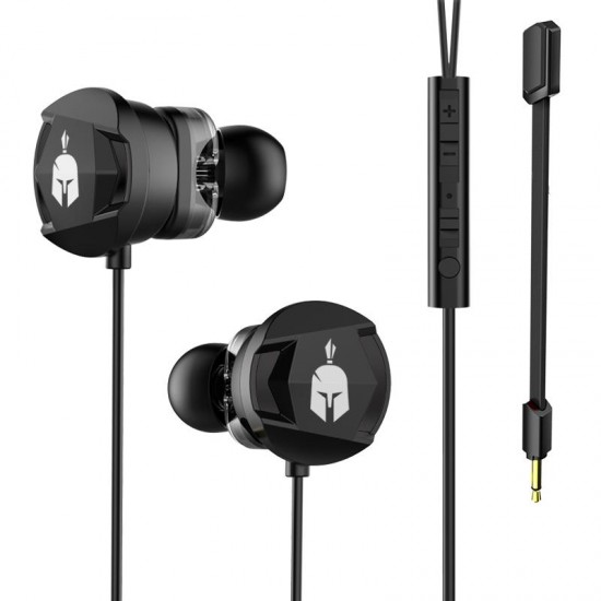 Gaming Earphone Spartan Gear Agoge, Black