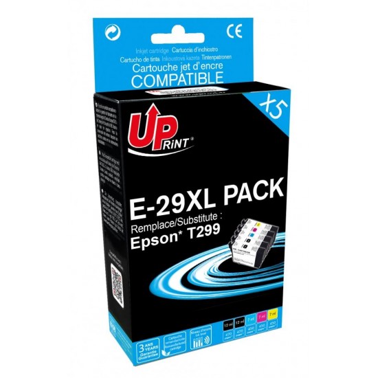 Ink cartridge UPRINT T299, EPSON 29XL, XP-235/332/335/432/435, 2BK-C-M-Y