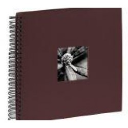 Албум със спирала HAMA Fine Art, 36 x 32 cm за 300 снимки, Бургунди