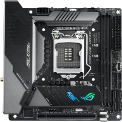 Дънна платка ASUS ROG STRIX Z490-I GAMING (WI-FI 6), mITX, socket 1200, 2.5G Lan, Aura Sync
