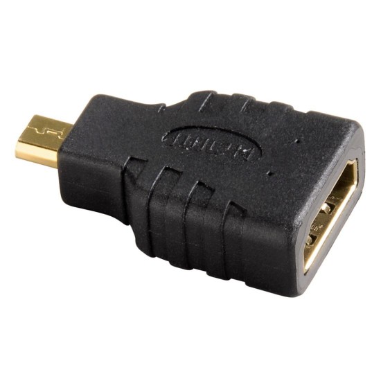Adapter HAMA 39863 HDMI Socket - Micro HDMI Plug, 3 Stars