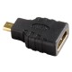 Адаптер HAMA 39863 HDMI женско- Micro HDMI мъжко, 3 звезди