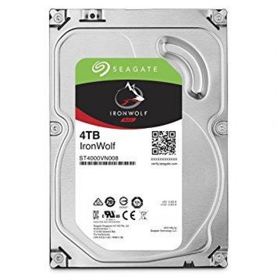 HDD SEAGATE Iron Wolf Guardian, ST4000VN008, 4TB, 64MB Cache, SATA 6.0Gb/s