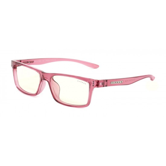 Blue light glasses for kids Gunnar Cruz Kids Large, Clear Natural, Pink
