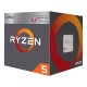 Процесор AMD RYZEN 5 2400G 4-Core 3.6 GHz (3.9 GHz Turbo) 6MB/65W/AM4, BOX