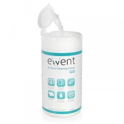 Почистващи кърпички Ewent EW5612, за дисплеи, 100бр