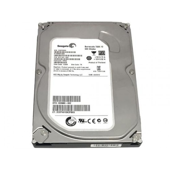 HDD SEAGATE BarraCuda, 500GB, 16MB, 7200 rpm, SATA 3, ST3500413AS