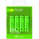 Акумулаторна Батерия R6 AA 130AAHCN-GB4 Recyko Gift box 1300mAh NiMH 4 бр. в опаковка GP