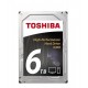 Хард диск TOSHIBA X300, 6TB, 7200rpm, 128MB, SATA 3, HDWE160UZSVA