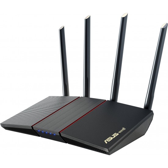 Wireless Router Asus RT-AX55 AX1800 Dual Band WiFi 6 (802.11ax),MU-MIMO, OFDMA , AI Mesh