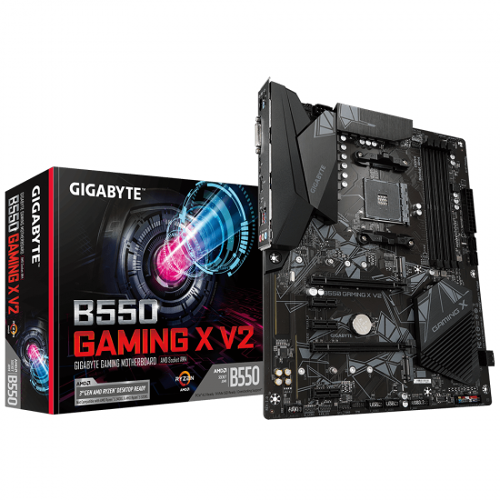 Motherboard GIGABYTE B550 GAMING X Socket AM4, 4 x DDR4, RGB Fusion, (rev. 1.0)