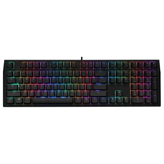 Mechanical Keyboard Ducky Shine 7 Blackout RGB, Cherry MX Red