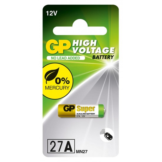 GP Alkaline battery 12 V / Pack  1 pcs. / Alarm A27
