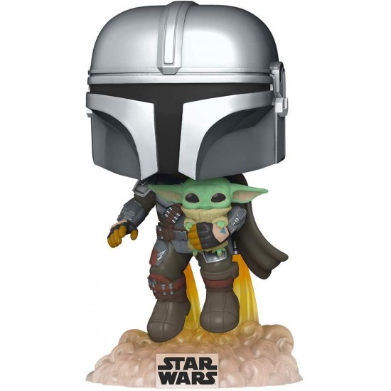 Funko POP! Star Wars: The Mandalorian - The Mandalorian with the Child #402
