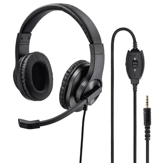 Hama "HS-P350" PC Office Headset, Stereo, black