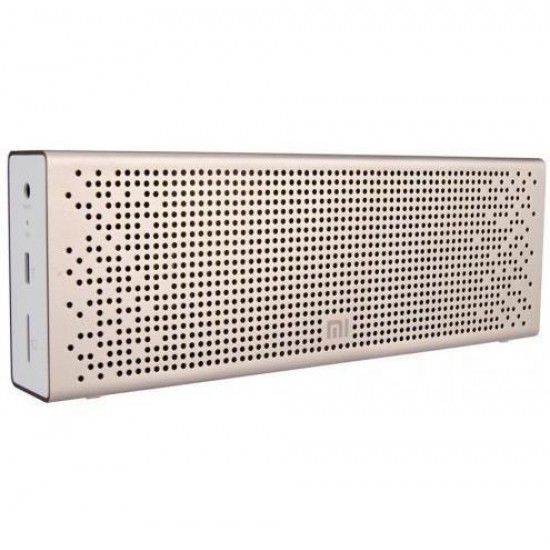Wireless speaker Xiaomi Mi Bluetooth Speaker (Gold), 6W RMS, Microphone, Gold