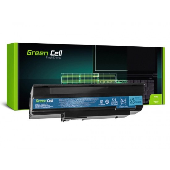 Батерия за лаптоп GREEN CELL, Acer Acer Extensa 5235 5635 5635Z 5635G 5635ZG eMachines E528 E728, 11.1V, 4400mAh Laptop Battery for Acer Acer Extensa 5235 5635 5635Z 5635G 5635ZG eMachines E528 E728 11.1V 4400mAh GREEN CELL