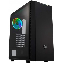 Кутия FSP Group CMT350 ARGB Gaming TG, ATX, Черен