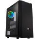 Кутия FSP Group CMT350 ARGB Gaming TG, ATX, Черен