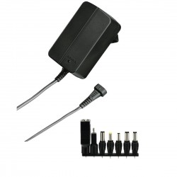 Адаптер HAMA Eco, AC/DC 1000mAh 3-12 V, Черен