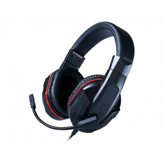 Gaming headset Nacon Bigben Nintendo Switch Headset, Microphone, Black/Red