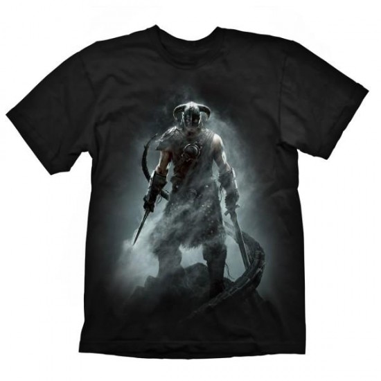 Skyrim T-Shirt Dragonborn, Gaya Entertainment, L