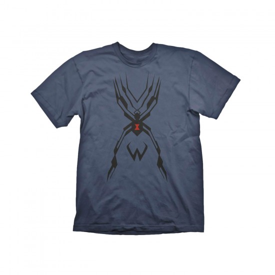T-Shirt Overwatch, Widowmaker Tattoo, Gaya Entertainment, XXL
