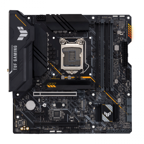 Motherboard ASUS TUF GAMING B560M-PLUS WIFI, socket 1200, mATX, Aura Sync RGB Lighting, Dual M.2