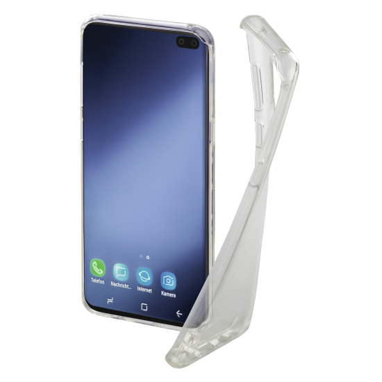 Hama "Crystal Clear" Cover for Samsung Galaxy S10+, transparent