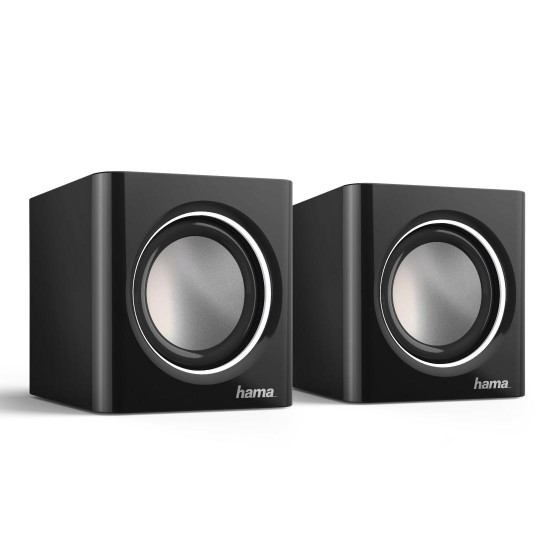 Notebook Speaker "Sonic Mobil 185" 173132, 2.0, black/silver