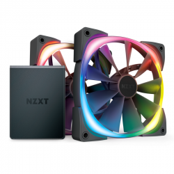 Вентилатори и контролер NZXT Aer RGB 2 Twin Starter 140 мм