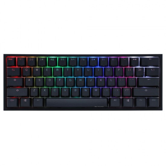 Mechanical Keyboard Ducky One 2 Mini V2 RGB, Kailh BOX Red