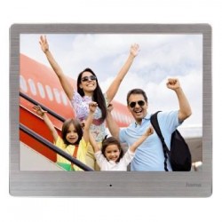Цифрова фото рамка HAMA 8SLB 118560, 8", Slim Steel, алуминиева рамка