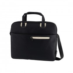 Чанта за лаптоп HAMA Sydney, до 36 cm (14.1"), черен/бежов