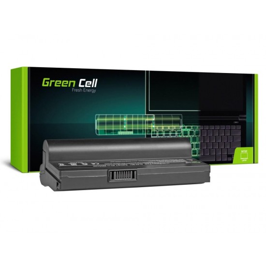 Laptop Battery for Asus Eee-PC 901 904 1000 1000H (black) / 7,4V 8800mAh   GREEN CELL