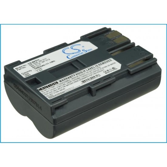 Camera Battery for CANON BP-511 LiIon 7.4V 1500mAh UNIROSS