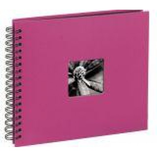 Spiral-Album "Fine Art", 28 x 24 cm for 100 pfotos, Pink