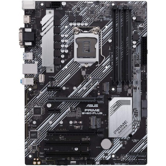 Motherboard ASUS PRIME B460-PLUS, socket 1200, RGB Headers, Dual M.2