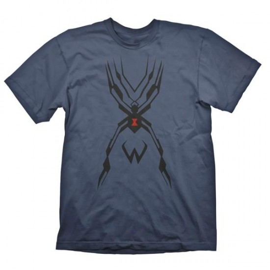 Overwatch T-Shirt Widowmaker Tattoo, Gaya Entertainment, L