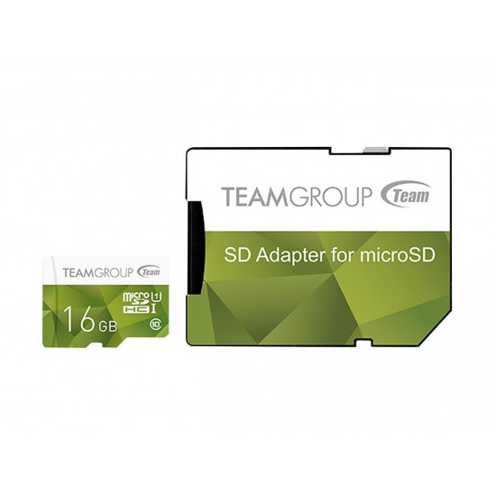 Memory card Team Group Color microSDHC 16GB, UHS-I Class 10 + SD Adapter